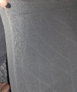 Pawkin Cat Litter Mat, Patented Design with Litter Lock Mesh, Extra Large, Durable, Easy to Clean, Soft, Fits Under Litter Box, Litter Free Floors, Gray X-Large (Pack of 1) 42 71MIhlBdpEL