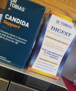 Dr. Tobias Digestive Enzymes with Amylase, Bromelain, Lipase, Lactase, Protease, Papain & More, Digestion Supplement with 18 Enzymes for Digestion and Gut Health, 60 Capsules, 30 Servings 60 Count (Pack of 1) 27 71MJKs3YCOL