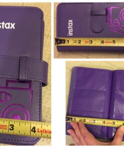 Fujifilm INSTAX WALLET ALBUM 108 GRAPE 18 71MJLFaXF L
