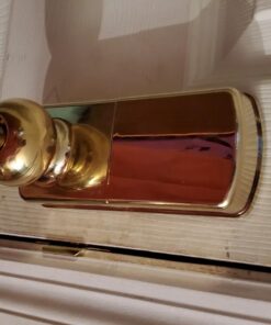 MiLocks TKK-02P Digital Door Knob Handle Lock with Electronic Keypad - Keyless Entry Smart Door Lock with Adjustable Latch Locks, Audible Tones for Interior Front Doors & More, Polished Brass 28 71MJodV6kML