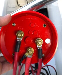 Perko 8501DP Medium Duty Battery Selector Switch Red, Small 18 71MKah8yGjL