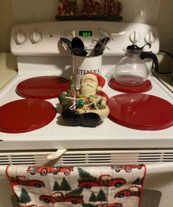 Reston Lloyd Electric Stove Burner Covers, Set of 4, Red 32 71MKqEzFwxL