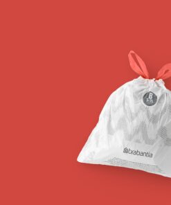 Brabantia PerfectFit Size B / 1.3 Gal, White 13 71MKruUacrL