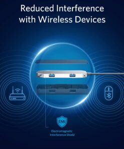 Anker USB C Hub Adapter, PowerExpand+ 7-in-1 USB C Hub, with 4K USB C to HDMI, 60W Power Delivery, 1Gbps Ethernet, 2 USB 3.0 Ports, SD and microSD Card Readers, for MacBook Pro and Other Laptops 29 71MLACzXCIL