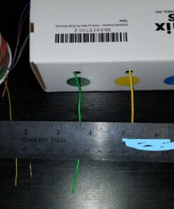 EX ELECTRONIX EXPRESS Solid Hook Up Wire Kit (Tinned Copper) 22 Gauge (6 Different Colored 25 Foot Spools Included), 150 27 71MLrrpp4PL