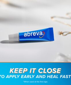 Abreva 10 Percent Docosanol Cold Sore Treatment, Treats Your Fever Blister in 2.5 Days - 0.07 oz Tube x 2 23 71MLzfikkuL