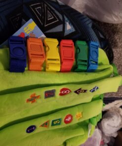 Buckle Toys - Buddy Activity Backpack - Educational Pre-K Learning Activity Toy - Zippered Pouch for Storage - Great Gift for Toddlers and Kids 52 71MMLKIHvmL