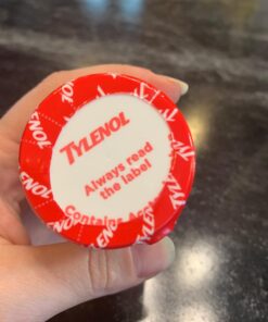 Tylenol Extra Strength Caplets with 500 mg Acetaminophen Pain Reliever Fever Reducer ct, no Flavour, 100 Count 100 Count (Pack of 1) 69 71MMaJPpZKL