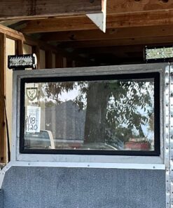 NAOEVO 7 inch LED Light Bar, 240W 24,000LM Offroad Fog/Driving Lights LED Pods with Spot Flood Combo Beam, Waterproof LED Work Lights for Truck Boat UTV ATV Jeep, 2 Pack (White) White 52 71MMgUPqd2L