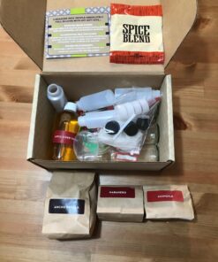 DIY Gift Kits Hot Sauce Making Kit, 26 Piece Set, Gourmet Spicy Gift Set For Men, Featuring 5th Generation Heirloom Peppers & Spice Blends, Natural & GMO Free, Recipe Book, Storing Bottles Standard 31 71MNR3uxU3L 3