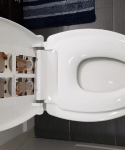 UMIEN™ Ergonomic Potty Training Toilet Seat 2 in 1 Toilet Seat For Toddlers & Adults – Kids Potty Training Easy To Install Elongated 42 71MNWdeh 3L