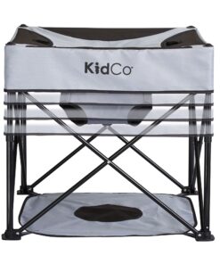 KidCo GoPod Adjustable Height Travel Baby Activity Center - Standing Baby Activity Center with Cupholder and Travel Bag, Midnight 21 71MOFUl23zL