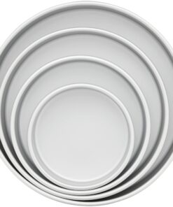 Wilton Round Cake Pans, Aluminum, 4 Piece Set for 6-Inch, 8-Inch, 10-Inch and 12-Inch Cakes 22 71MPgwAJpPL