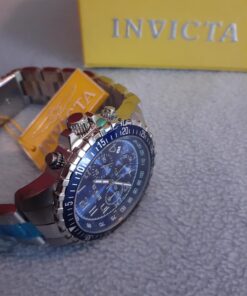 Invicta Men's Specialty Quartz Watch with Stainless Steel Band 45mm Blue 48 71MPsjATODL