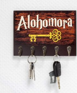 Alternative view of getDigital Alohomora Key Rack | Magical Home & Office Decor Key Holder with 5 Metal Hooks | Also Suitable as a Hanger for Clothes, Bags or Dog Leashes