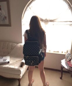 Bamomby Diaper Bag, Diaper Bag Backpack for Baby Boys Girls, Multifunction Large Rucksack Diaper Bags with Changing Pads, Waterproof Travel Back Pack Knapsack for Dad & Mom -Stylish Black 72 71MTlKRWHZL 1