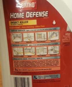 Ortho 0196710 Home Defense MAX Insect Killer Spray for Indoor and Home Perimeter, 1-Gallon (Ant, Roach, Spider, Stinkbug, & Centipede Killer) 24 71MVDSAEIL