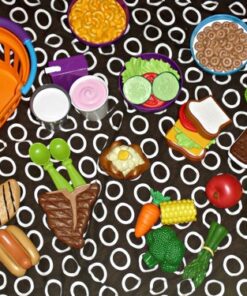 Learning Resources New Sprouts Dinner Food Basket - 18 Pieces, Ages 18+ Months Pretend Play Food for Toddlers, Preschool Learning Toys, Kitchen Play Toys for Kids 42 71MWKUWa72L