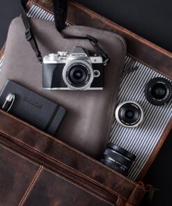 OM SYSTEM OLYMPUS M.Zuiko Digital 14-42mm F3.5-5.6 EZ Black For Micro Four Thirds System Camera, Compact 3x zoom Lens 23 71MWM3Lm2LL