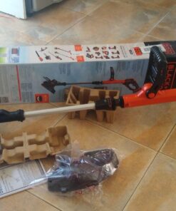 BLACK+DECKER 20V MAX String Trimmer, 2-Speed, 12-Inch, Cordless (LST522) 20V String Trimmer Kit 37 71MWWlAgGOL