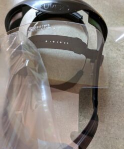 UVEX by Honeywell Bionic Face Shield with Clear Polycarbonate Visor (S8500) 72 71MXHNk6fGL