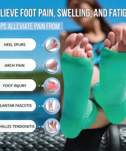 SB SOX Plantar Fasciitis Relief Socks (1 Pair) for Women & Men - Best Compression Sleeves for All Day Wear with Foot/Arch Support for Pain Relief (Navy, Small) Navy 15 71MXo59DVbL 2