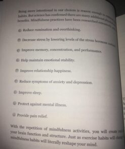 The Mindfulness Journal: Daily Practices, Writing Prompts, and Reflections for Living in the Present Moment 45 71MXwjSnRrL
