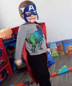 Roko Toys for 3-10 Year Old Boys, Superhero Capes for Kids 3-10 Year Old Boy Gifts Boys Cartoon Dress up Costumes Party Supplies Easter Gifts Present Chistmas Stocking Stuffers 37 71MYvwZLiqL