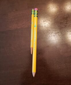 Ticonderoga My First Wood-Cased Pencils, Pre-Sharpened, 2 HB, With Sharpener, Yellow, 4 Count 4 Count w/ Sharpener 31 71MZ8fqhLL