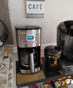 Cuisinart Coffee Maker, 14-Cup Glass Carafe, Fully Automatic for Brew Strength Control & 1-4 Cup Setting, Stainless Steel, DCC-3200P1 Standard Packaging 54 71MZJ7oYQVL