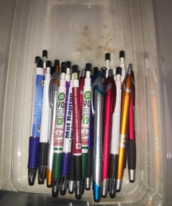 DG Collection (5lb Box Approx. 200-250 pens) Assorted Retractable Ballpoint Pens Office Ink Pen Supplies Big Bulk Lot 55 71MaRoIfggL