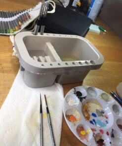 AIT Art Select Red Sable Detail Brush Set, 7 Pure Russian Sable Paint Brushes, Handmade in Germany for Crafting Exquisite Details Using Oil, Acrylic, or Watercolors 60 71MatvEydiL