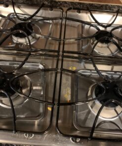 Range Kleen SGP-400 Chrome Square Range Pan / Yellow Label (4-PACK) 19 71MbRjcTVFL