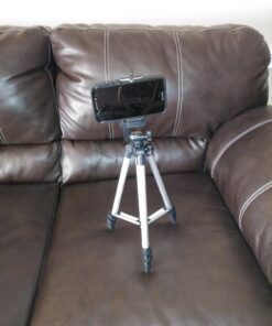 Acuvar 50" Smartphone/Camera Tripod Fits All Smartphones iPhone 12 Max, 11 Pro Max, 11 Pro, 11, Xs, Max, Xr, X 8, 8+, 7, 7 Plus, Android Note 10 (Universal Mount + Remote) Universal Mount + Remote 67 71Mciw60mbL