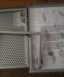 SimpleHouseware Expandable Stackable Kitchen Cabinet and Counter Shelf Organizer, Silver Metal Top 33 71McuZDm4hL