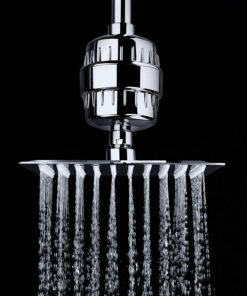 AquaBliss High Output Revitalizing Shower Filter - Reduces Dry Itchy Skin, Dandruff, Eczema, and Dramatically Improves The Condition of Your Skin, Hair and Nails - Chrome (SF100) 31 71Mdgu1GHWL