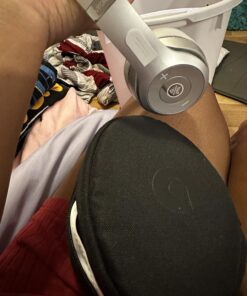 Beats Solo3 Wireless On-Ear Headphones - Apple W1 Headphone Chip, Class 1 Bluetooth, 40 Hours of Listening Time, Built-in Microphone - Silver (Latest Model) Without AppleCare+ 33 71MeX2kDkBL