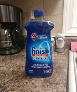 Finish Jet-dry, Rinse Agent Liquid, Ounce Blue 32 Fl Oz (Packaging May Vary), Citrus 26 71Mew1LiQZL