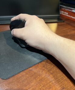 Anker 2.4G Wireless Vertical Ergonomic Optical Mouse, 800 / 1200 /1600 DPI, 5 Buttons for Laptop, Desktop, PC, Macbook - Black 48 71Mf3v7CZLL