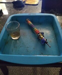 TitanOwl Silicone Deep Dish Container Tray Cake Pan Approx 8"x8", Baking Bakeware Brownie 1 Blue 7 71MfbctKBL