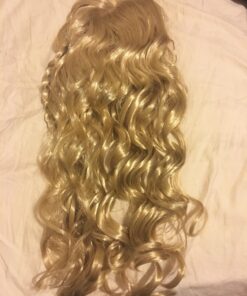 Rubie's Child's Glamorous Princess Costume Wig, Blonde 31 71MgZ3vhX0L