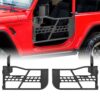 Nilight Off Road Front Tubular Doors with Side View Mirrors Compatible with 2018 2019 2020 2021 2022 2023 Wrangler JL 2020 2021 2022 2023 Gladiator JT 2 Door Only, 2 Years Warranty 2 Front Tubular Doors 2018-2023 JL/JT 19 71MgqaBbtrL