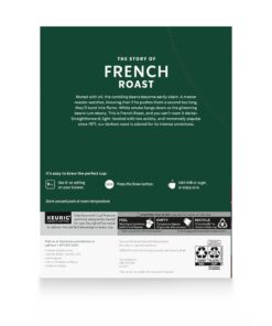 Starbucks K-Cup Coffee Pods—Dark Roast Coffee—French Roast for Keurig Brewers—100% Arabica—4 boxes (96 pods total) 30 71MgtiF0VsL