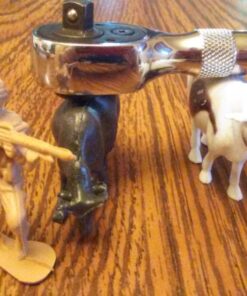 Powerbuilt Stubby Ratchet, Mini 1/4 Inch Ratchet Wrench, Reversible 72 Tooth, Tight Spaces, Quick Release - 940478 Multicolor 30 71Mgz2iJu0L