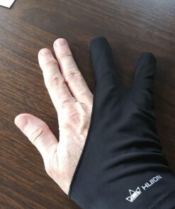 Huion Artist Glove for Drawing Tablet (1 Unit of Free Size, Good for Right Hand or Left Hand) - Cura CR-01 54 71MhJTgUYwL