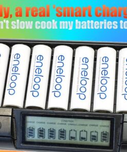 Powerex MH-C800S 8-Cell Smart Charger for AA / AAA NiMH / NiCD,Grey Charger only 15 71Mib3YfvOL