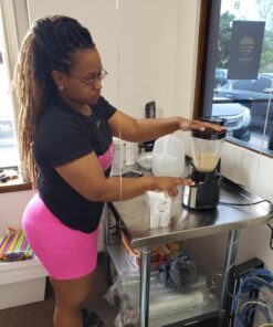 GRIDMANN Stainless Steel Kitchen Prep Table 36 x 24 Inches with Backsplash & Under Shelf, NSF Commercial Work Table for Restaurant and Home 36 in Long x 24 in Deep 48 71MjXSEekmL