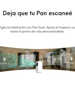 Wyze Cam 1080p Pan/Tilt/Zoom Wi-Fi Indoor Smart Home Camera with Night Vision, 2-Way Audio, Works with Alexa & the Google Assistant, White - WYZECP1 Wyze Cam Pan 44 71Mkf1FMdDL