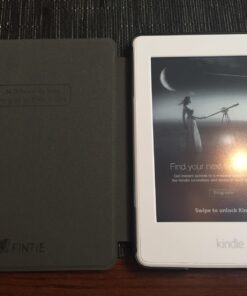 Fintie Slimshell Case for 6" Kindle Paperwhite 2012-2017 (Model No. EY21 & DP75SDI) - Lightweight Protective Cover with Auto Sleep/Wake (Not Fit Paperwhite 10th & 11th Gen), Love Tree 53 71MkvcJ5fVL 1