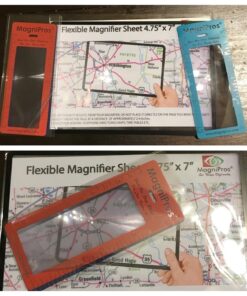 MagniPros Premium 3X (300%) Page Magnifying Lens with 3 Bonus Bookmark Magnifiers for Reading Small Prints, Low Vision Aids & Solar Projects 54 71MlIpM0ZqL
